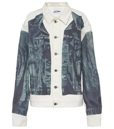 Jean Paul Gaultier Tattoo denim jacket | Thumbnail 1 Jean Paul Gaultier Tattoo denim jacket | Thumbnail 1