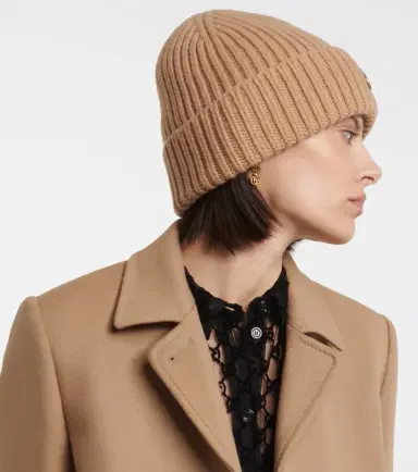 Gucci Double G wool and cashmere beanie | Thumbnail 3 Gucci Double G wool and cashmere beanie | Thumbnail 3