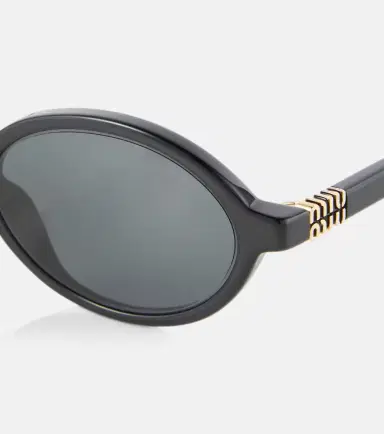 Miu Miu Logo round sunglasses | Thumbnail 2 Miu Miu Logo round sunglasses | Thumbnail 2