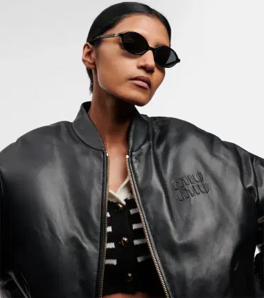 Miu Miu Logo round sunglasses | Thumbnail 6 Miu Miu Logo round sunglasses | Thumbnail 6