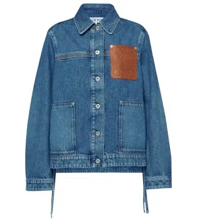 Loewe Anagram denim jacket | Thumbnail 1 Loewe Anagram denim jacket | Thumbnail 1