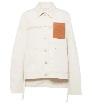 Loewe Cotton and linen jacket | Thumbnail 1 Loewe Cotton and linen jacket | Thumbnail 1