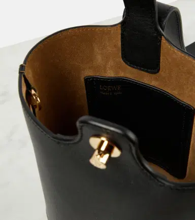 Loewe Pebble Mini leather bucket bag | Thumbnail 3 Loewe Pebble Mini leather bucket bag | Thumbnail 3