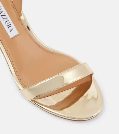 Aquazzura So Nude 50 mirrored leather sandals | Thumbnail 5 Aquazzura So Nude 50 mirrored leather sandals | Thumbnail 5