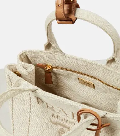 Prada Jardinière Small canvas top-handle bag | Thumbnail 6 Prada Jardinière Small canvas top-handle bag | Thumbnail 6
