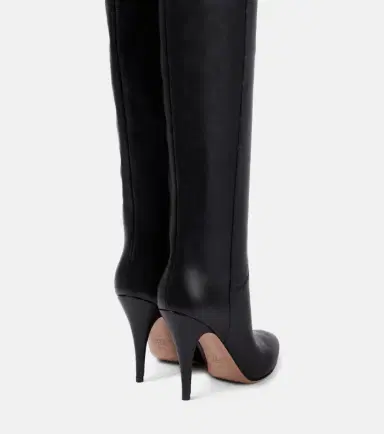 Valentino Garavani VLogo Signature leather over-the-knee boots | Thumbnail 6 Valentino Garavani VLogo Signature leather over-the-knee boots | Thumbnail 6