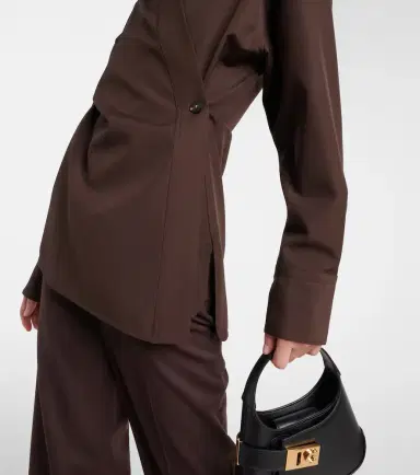 Ferragamo Wrap wool shirt | Thumbnail 3 Ferragamo Wrap wool shirt | Thumbnail 3