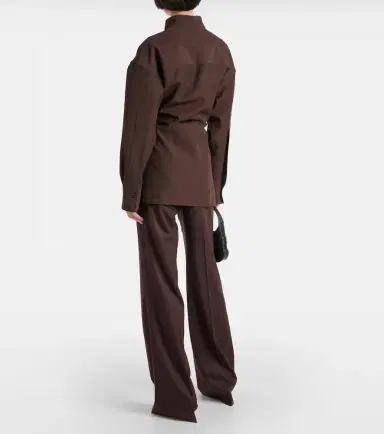 Ferragamo Wrap wool shirt | Thumbnail 6 Ferragamo Wrap wool shirt | Thumbnail 6