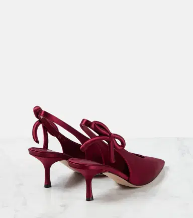 Valentino Garavani Nite-Out 70 satin slingback pumps | Thumbnail 2 Valentino Garavani Nite-Out 70 satin slingback pumps | Thumbnail 2