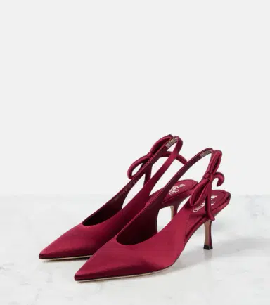 Valentino Garavani Nite-Out 70 satin slingback pumps | Thumbnail 4 Valentino Garavani Nite-Out 70 satin slingback pumps | Thumbnail 4