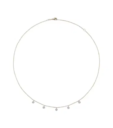 Stone and Strand Disco 10kt gold necklace with diamonds | Thumbnail 1 Stone and Strand Disco 10kt gold necklace with diamonds | Thumbnail 1