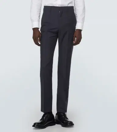 Valentino Wool and mohair straight pants | Thumbnail 3 Valentino Wool and mohair straight pants | Thumbnail 3