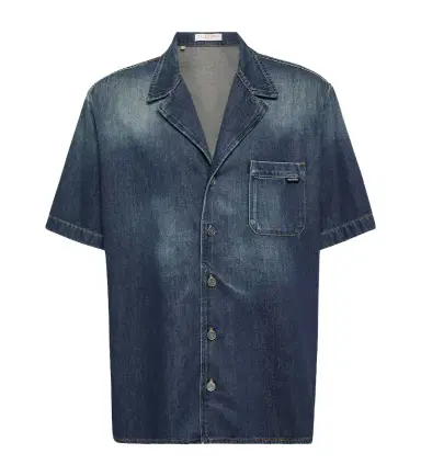 Valentino Chambray bowling shirt | Thumbnail 1 Valentino Chambray bowling shirt | Thumbnail 1