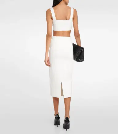 Victoria Beckham Square-neck cropped top | Thumbnail 4 Victoria Beckham Square-neck cropped top | Thumbnail 4