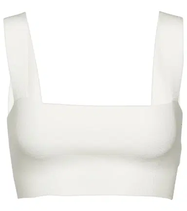 Victoria Beckham Square-neck cropped top | Thumbnail 1 Victoria Beckham Square-neck cropped top | Thumbnail 1