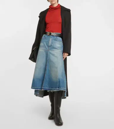 Victoria Beckham Ribbed-knit turtleneck top | Thumbnail 2 Victoria Beckham Ribbed-knit turtleneck top | Thumbnail 2