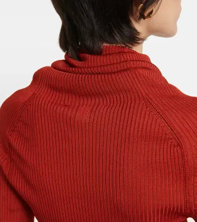 Victoria Beckham Ribbed-knit turtleneck top | Thumbnail 6 Victoria Beckham Ribbed-knit turtleneck top | Thumbnail 6