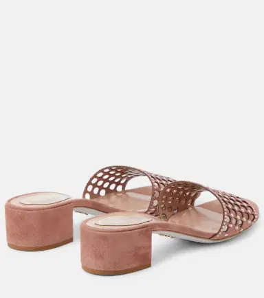 René Caovilla Embellished suede mules | Thumbnail 5 René Caovilla Embellished suede mules | Thumbnail 5