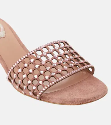 René Caovilla Embellished suede mules | Thumbnail 6 René Caovilla Embellished suede mules | Thumbnail 6