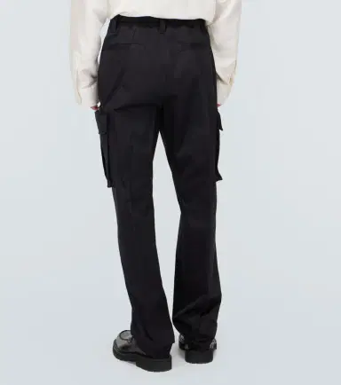 Versace Cotton gabardine cargo pants | Thumbnail 2 Versace Cotton gabardine cargo pants | Thumbnail 2
