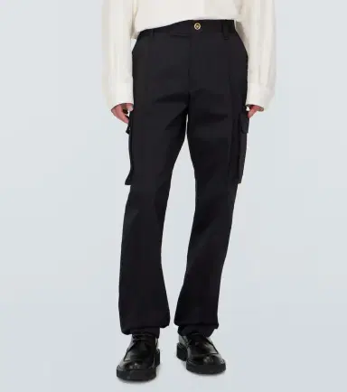 Versace Cotton gabardine cargo pants | Thumbnail 3 Versace Cotton gabardine cargo pants | Thumbnail 3