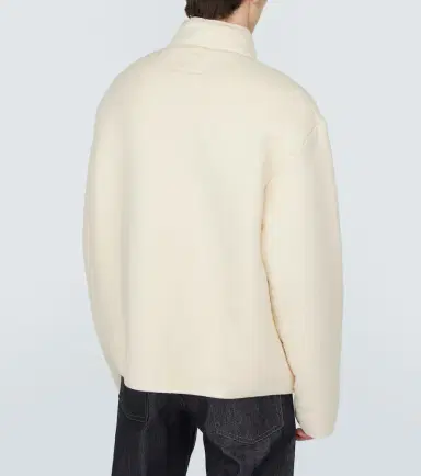 Jil Sander Cotton fleece jacket | Thumbnail 4 Jil Sander Cotton fleece jacket | Thumbnail 4