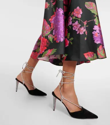 Christian Louboutin Astrid Lace Strassita 85 suede pumps | Thumbnail 7 Christian Louboutin Astrid Lace Strassita 85 suede pumps | Thumbnail 7