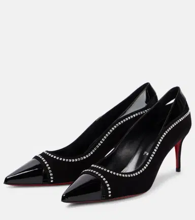 Christian Louboutin Duvette Strass 70 patent leather pumps | Thumbnail 3 Christian Louboutin Duvette Strass 70 patent leather pumps | Thumbnail 3