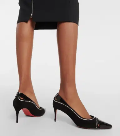 Christian Louboutin Duvette Strass 70 patent leather pumps | Thumbnail 6 Christian Louboutin Duvette Strass 70 patent leather pumps | Thumbnail 6