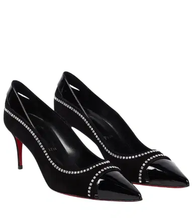 Christian Louboutin Duvette Strass 70 patent leather pumps | Thumbnail 1 Christian Louboutin Duvette Strass 70 patent leather pumps | Thumbnail 1