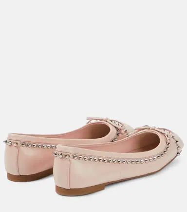 Christian Louboutin Mamadrague Spikes leather ballet flats | Thumbnail 4 Christian Louboutin Mamadrague Spikes leather ballet flats | Thumbnail 4