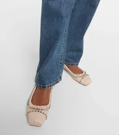 Christian Louboutin Mamadrague Spikes leather ballet flats | Thumbnail 6 Christian Louboutin Mamadrague Spikes leather ballet flats | Thumbnail 6