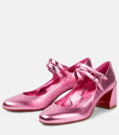 Christian Louboutin Miss Jane leather Mary Jane pumps | Thumbnail 4 Christian Louboutin Miss Jane leather Mary Jane pumps | Thumbnail 4