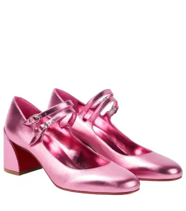 Christian Louboutin Miss Jane leather Mary Jane pumps | Thumbnail 1 Christian Louboutin Miss Jane leather Mary Jane pumps | Thumbnail 1