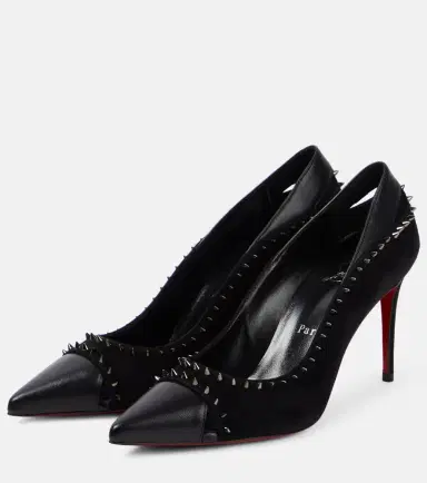 Christian Louboutin Duvette Spikes 85 leather pumps | Thumbnail 3 Christian Louboutin Duvette Spikes 85 leather pumps | Thumbnail 3