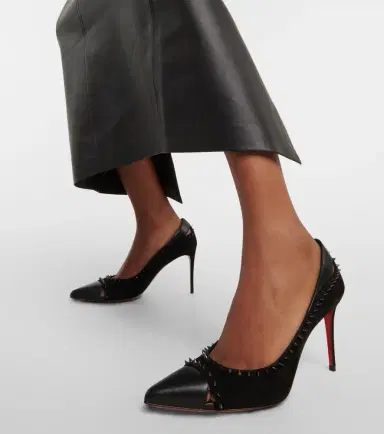 Christian Louboutin Duvette Spikes 85 leather pumps | Thumbnail 5 Christian Louboutin Duvette Spikes 85 leather pumps | Thumbnail 5