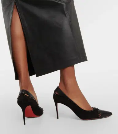 Christian Louboutin Duvette Spikes 85 leather pumps | Thumbnail 7 Christian Louboutin Duvette Spikes 85 leather pumps | Thumbnail 7