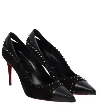 Christian Louboutin Duvette Spikes 85 leather pumps | Thumbnail 1 Christian Louboutin Duvette Spikes 85 leather pumps | Thumbnail 1