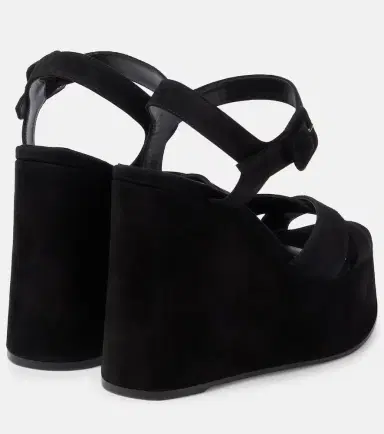 Christian Louboutin Supramariza 130 velvet wedge sandals | Thumbnail 3 Christian Louboutin Supramariza 130 velvet wedge sandals | Thumbnail 3