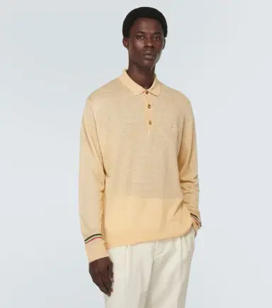 Etro Linen and cotton polo sweater | Thumbnail 4 Etro Linen and cotton polo sweater | Thumbnail 4