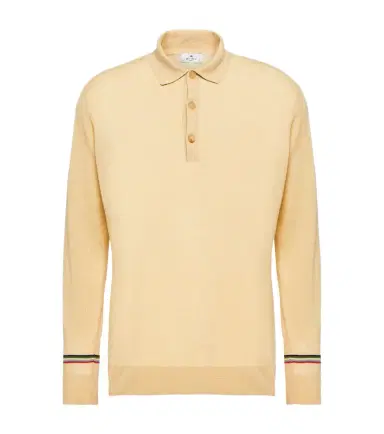 Etro Linen and cotton polo sweater | Thumbnail 1 Etro Linen and cotton polo sweater | Thumbnail 1