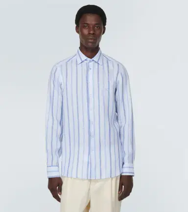 Etro Striped linen shirt | Thumbnail 3 Etro Striped linen shirt | Thumbnail 3