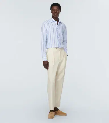 Etro Striped linen shirt | Thumbnail 6 Etro Striped linen shirt | Thumbnail 6