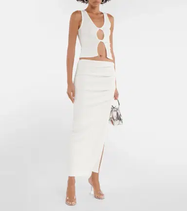 Christopher Esber Cutout jersey tank top | Thumbnail 4 Christopher Esber Cutout jersey tank top | Thumbnail 4