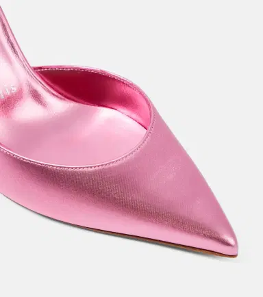 Christian Louboutin Iriza 85 metallic leather pumps | Thumbnail 4 Christian Louboutin Iriza 85 metallic leather pumps | Thumbnail 4