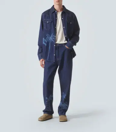 Alanui Jungle printed denim shirt | Thumbnail 3 Alanui Jungle printed denim shirt | Thumbnail 3