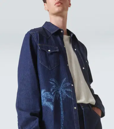 Alanui Jungle printed denim shirt | Thumbnail 4 Alanui Jungle printed denim shirt | Thumbnail 4