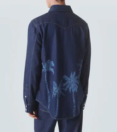 Alanui Jungle printed denim shirt | Thumbnail 5 Alanui Jungle printed denim shirt | Thumbnail 5