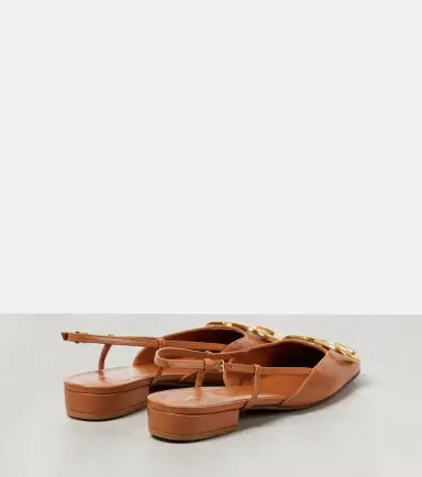 Valentino Garavani VLogo Signature 20 leather slingback pumps | Thumbnail 6 Valentino Garavani VLogo Signature 20 leather slingback pumps | Thumbnail 6