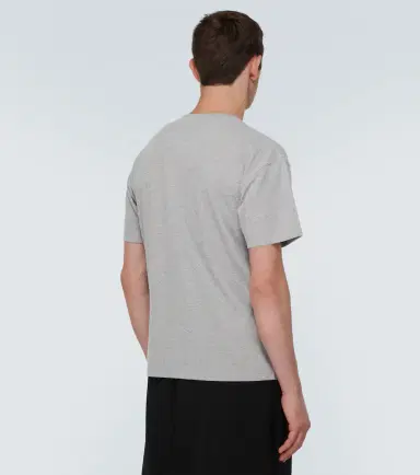 Saint Laurent Cassandre cotton-blend piqué T-shirt | Thumbnail 4 Saint Laurent Cassandre cotton-blend piqué T-shirt | Thumbnail 4
